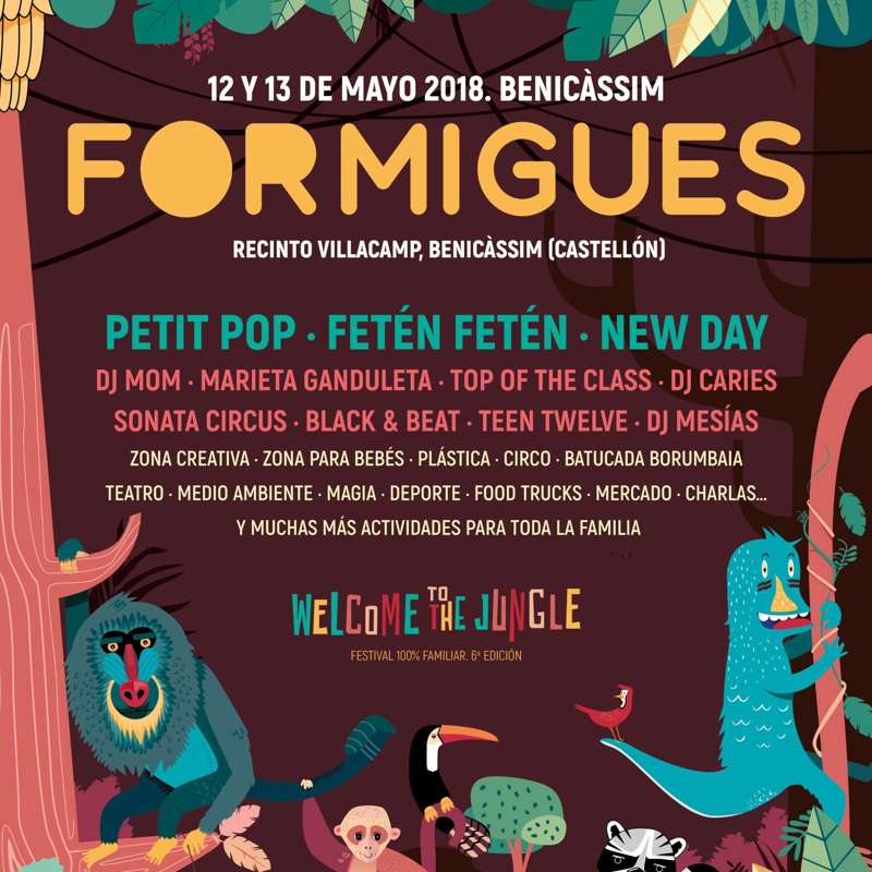 Cartel Formigues Festival 2018