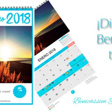 Venta de calendarios de Benicàssim Paraíso 2018