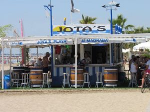 Jota's Vistamar chiringuito playa
