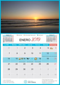 Calendario Benicàssim Paraíso 2019