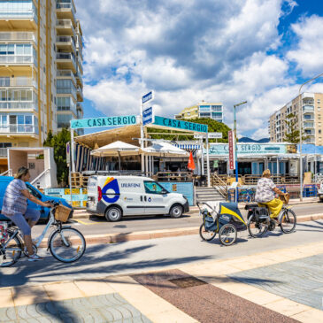 Benicàssim cierra 2023 con 26 km de Carril Bici y con el objetivo de superar los 15 km de itinerarios urbanos accesibles en 2024