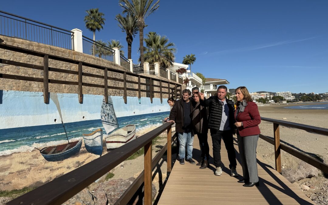 Benicàssim apuesta por el embellecimiento de sus playas con arte gracias a murales exteriores de gran formato