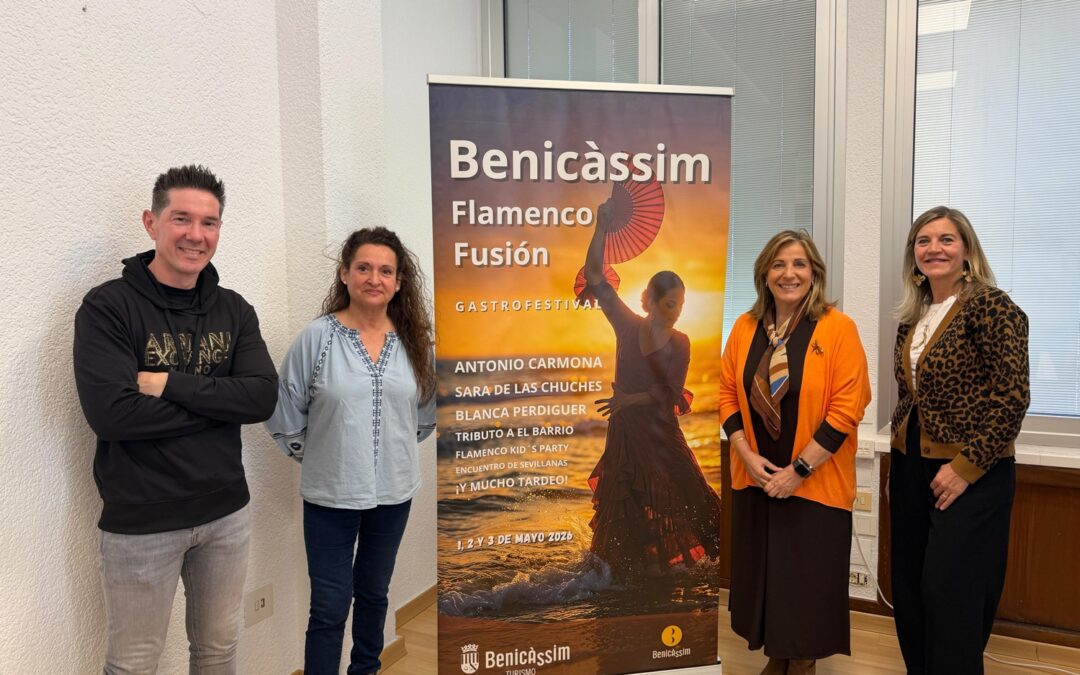 El Benicàssim Flamenco Fusión Gastro Festival regresa los días 1, 2 y 3 de mayo con un cartel encabezado por Antonio Carmona